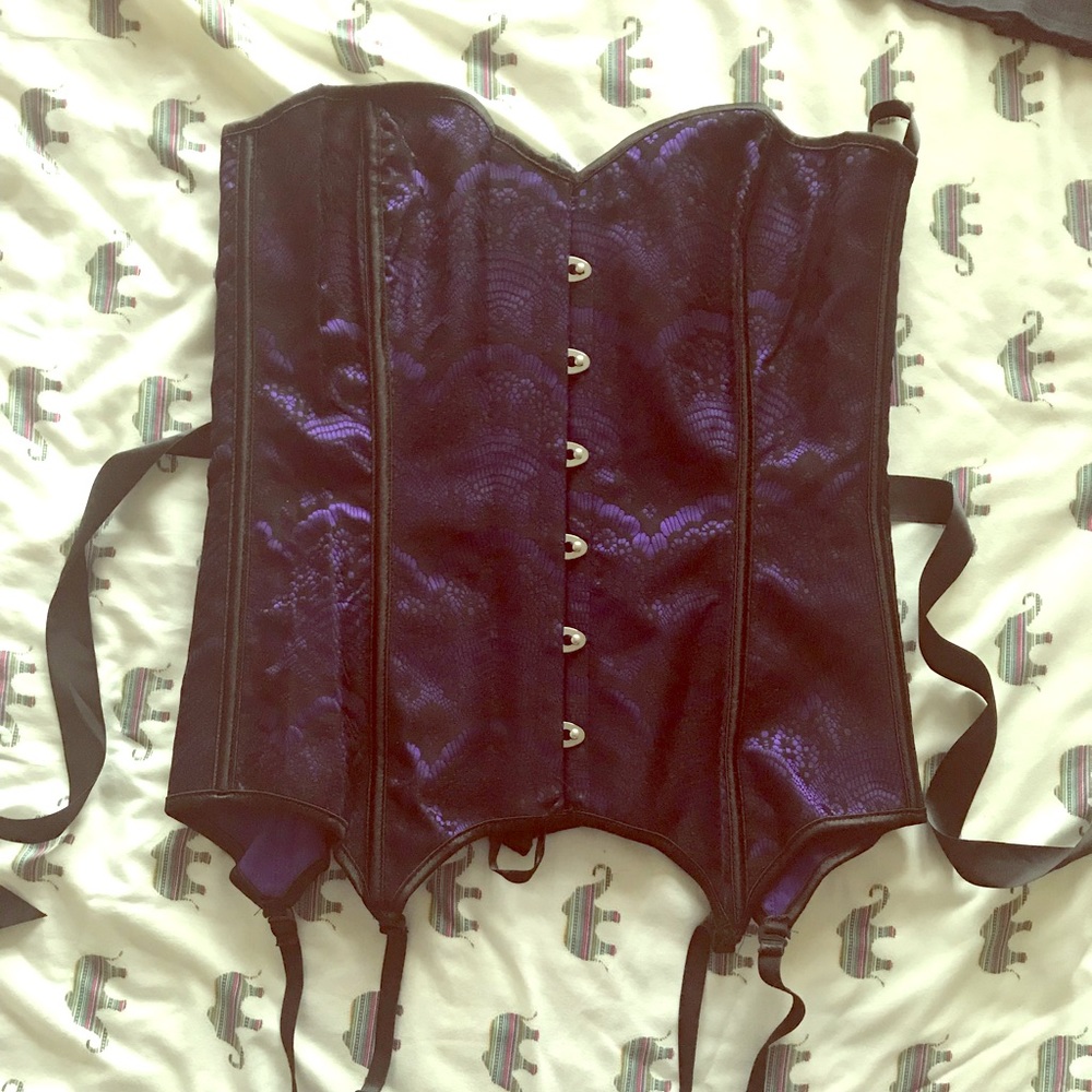 Adore me purple crochet